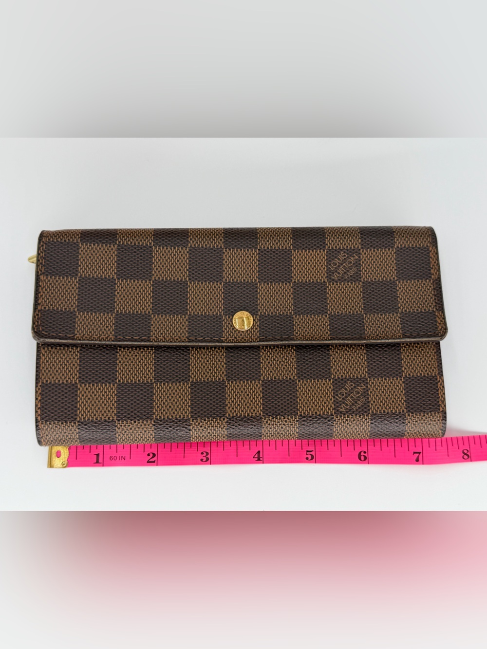 Authentic LV Emilie Wallet in Damier Ebene Excellent Condition - Picture 14 of 15